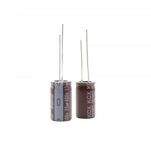 GaN Chargers Lead Type Small Type Liquid Aluminum Electrolytic Capacitor For Direct Charge