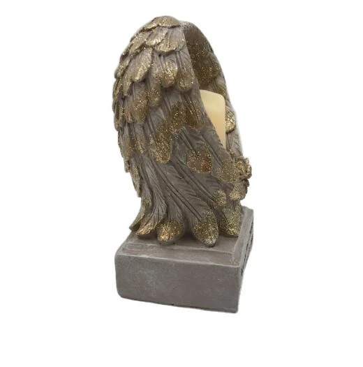 Garden Resin angel wings, Hot Selling Ornament Home Decor Resin Art Sculpture Creative Vintage Resin Craft