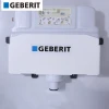 GEBERIT Alpha In-wall Cistern Watermark Concealed Cistern for Wall-hung Toilet, Dual Flush Front Button, Modern Bathroom Design