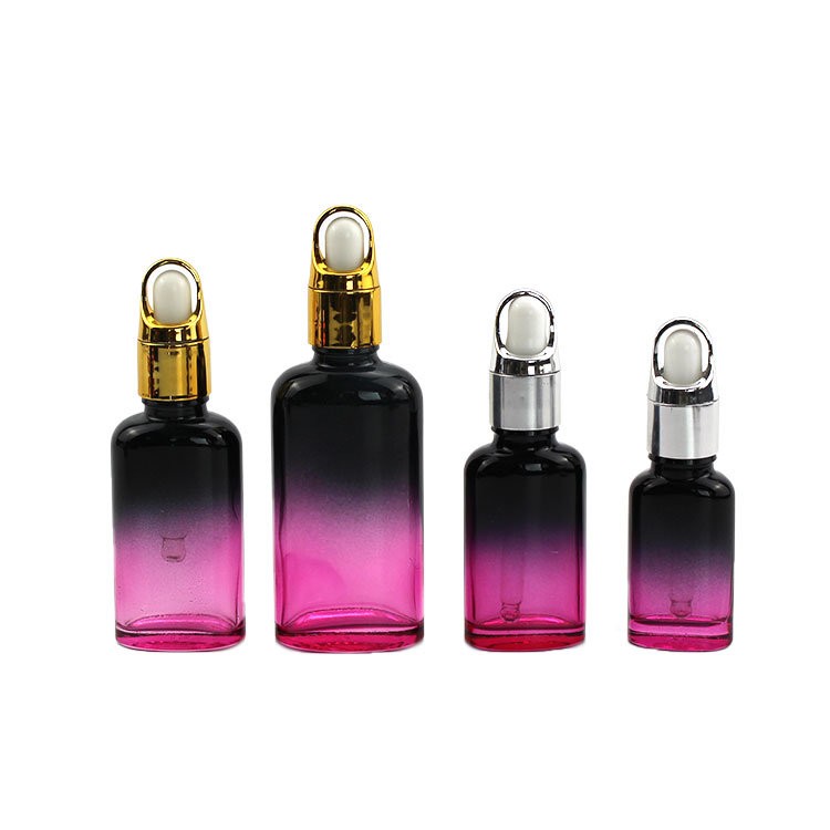 Glass Cosmetic Essential Oil Dropper Bottle