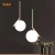 Import glass pendant light modern bedroom pendant lighting chandelier&amp;pendant lights from China