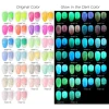 Glow In The Dark Gel Nail Supplies Wholesale Custom Private Label 15 ml Organic Vegan UV Nail Gel Polish