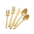 Import Gold Flatware Sets with Square Handle,Popular Cutlery from China
