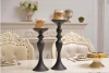 gold wedding table home decoration luxury accessories artificial vases flower candlestick centerpieces holders