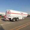 Good Price 2 3 4 Axle 30t 40 Tons Lpg Gas Tanker Trailer 50t Liquid Chemical Tanker Semi Trailer