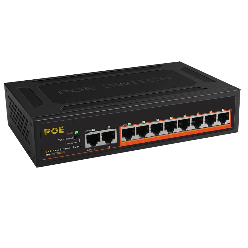 Good Quality 10-port unmanaged poe switch Ethernet Network Switches