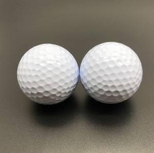 Good quality cheap 3 layer durable custom color logo printed match golf ball Surlyn 3 piece golf tournament ball