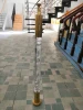 good quality crystal glass plastic pillar stair column