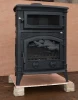 Good Quality Household Cast Iron Wood Burning Stove with Oven, Wood Baking Stove for sale