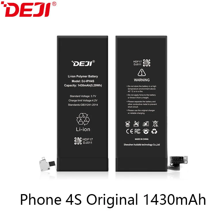 Good quality replacement  aa lithium  lipo battery 3.7v for iphone 4s