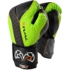 Green Camo Printing Ring Side Style Boxing Gloves Artificial Leather