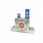 GT-S Series Stainless Steel Gear Type Pneumatic Vibrator with fitting and muffler