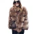 Import Guangzhou Fashion Faux Fur jacket mutil-colors fat female S-XXXXL overcoat medium length fox skin fur winter coat for women 2018 from China