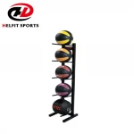 Gym Fitness Equipment 5 Tiers Medicine Ball Rack, Exercise Ball Rack