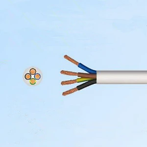 H05VV-F PVC Insulated, PVC Sheathed Flexible Cable 300/500V