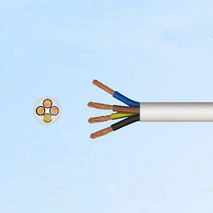 H05VV-F PVC Insulated, PVC Sheathed Flexible Cable 300/500V