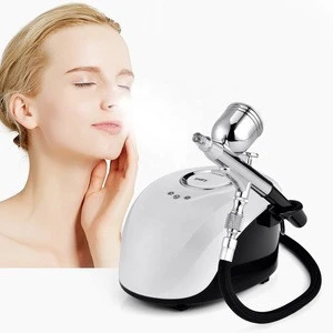 Hailicare High Pressure Water Oxygen Filling Meter Nebulizer Face Beauty Equipment Portable SPA Nano Facial Steamer