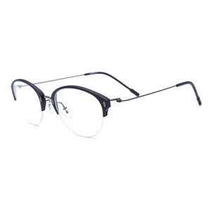Half Frame TR90 Eyewear Vintage Eyeglasses Optical Women