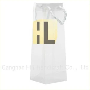 Handing Plastic bags/Plastic Flower Bags sleeve for retail packaging