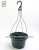 Import hanging basket for garden decor, decor plastic pots from China