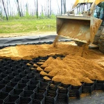 hdpe plastic geocell price for soil stabilization