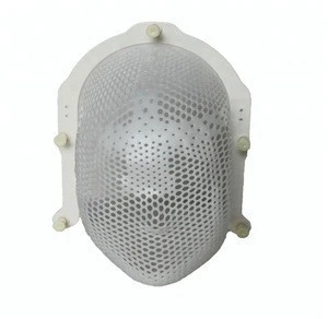 Health and medical consumables Reinforced U frame immobilization radiotherapy thermoplastic mask for brain tumer