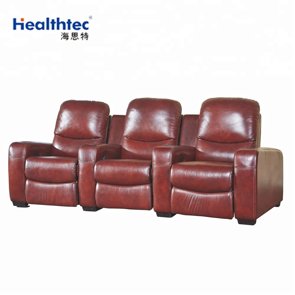 Healthtec 3 seat Home Cinema Recliner Sofa Set