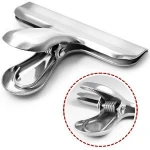 Heavy duty novelty kitchen bread metal food  bag clips stainless steel