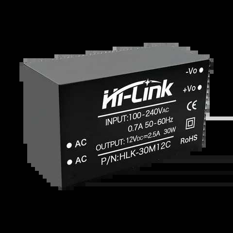 Buy Hi-link Ac-dc Hlk-30m12c Built-in Emc Circuit Isolated Power Supply ...