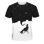 High Density Print T-Shirt Clothes Apparel 3D Sublimation T Shirt