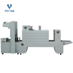 high efficiency semi automatic bottle shrink wrapping machine for drink/beverage/beer/water bottle shrink packing