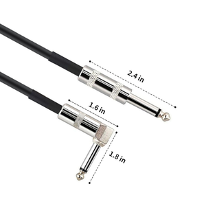 High Elasticity Material Audio and Video Cable Flexible RCA Male to Angled Male Cable