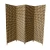 Import High-grade 4 Panel Folding Privacy Partition Garden Decoration Paper Screen from China