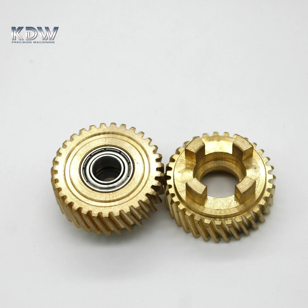 High Precision CNC Machining Reducer Part Worm Gear And Shaft