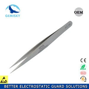 High Precision Light Weight Tweezers for eyebrow and lash