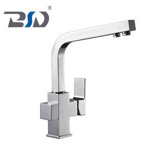 High Quality 100% Solid Brass Reverse Osmosis Three Way Sink Mixer 3 Way Water Faucet