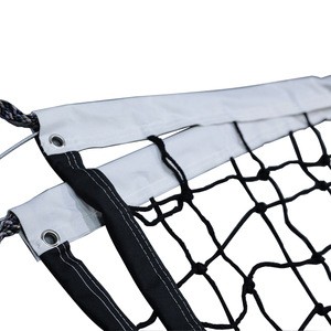 high quality 9.5m professional Knotted polyethylene volleyball net set outdoor for sale