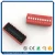 Import High Quality and good price 2.54mm Pitch DIP Switch Red Blue (1-12Way) from China