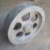 high quality and high precision OEM big size aluminum sand casting parts cast iron wheels
