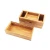 Import High quality bamboo desk accessories office desktop set from China