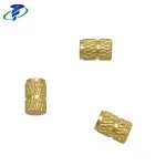 High Quality CNC Lathing Knurled Brass Insert Nuts, Valve Caps