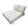 High quality control removable and customizable L shaped folding sofa cum beds