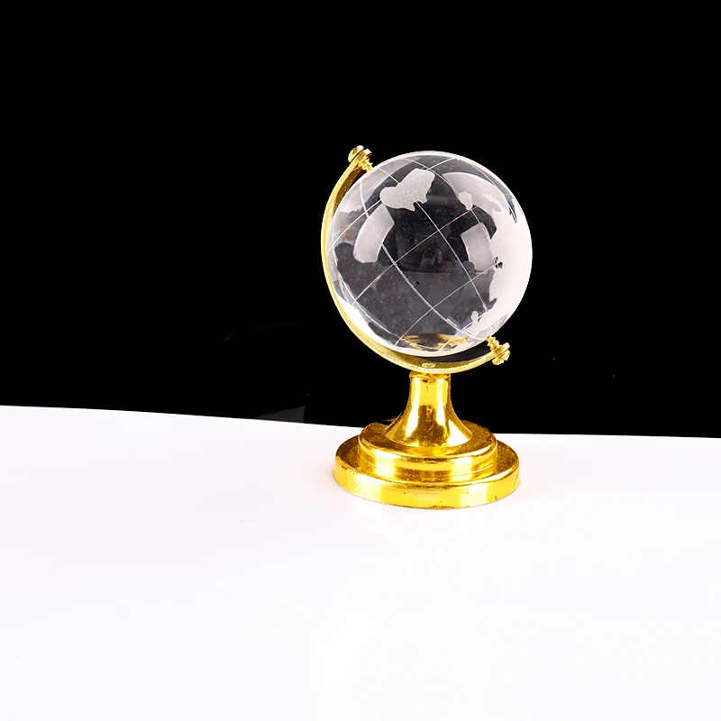 High quality crystal global, lovely crystal decoration, wedding crystal ball