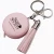 Import High quality custom Soft and Retractable Measuring Tape with tasse decorate accessory leather craft gift keychain from China