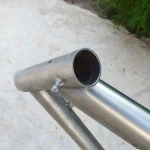 High quality extremely light OEM BB68 road bicycle titanium 29er frame