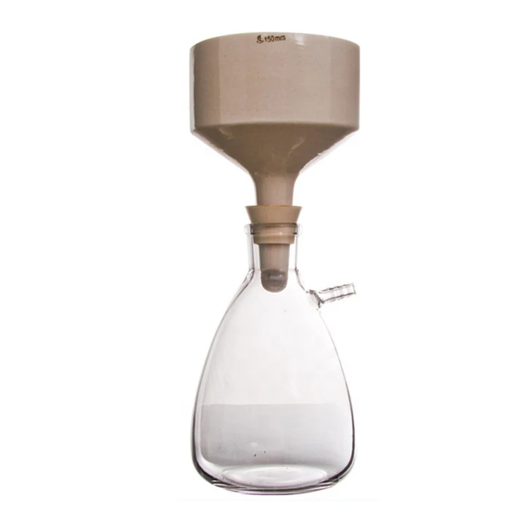 High quality glass filter funnel buchner funnel filter kit 100 mm filter funnel 300 ml