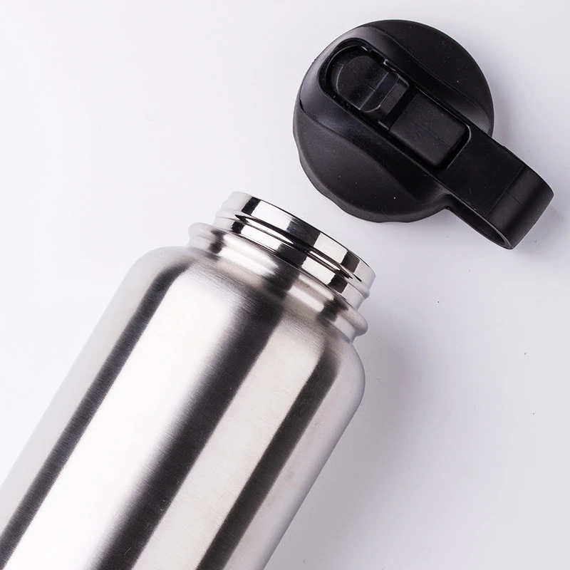 High quality Hot Selling Gym stainless steel metal thermos Promotion life reusable insulated hot water bottles