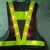 Import High quality LED Lights glow in dark reflective Safety Vest for outdoor traffic working from China