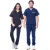 Import High quality medical heath care staff joggers women black hospital nurse uniform work pants from China