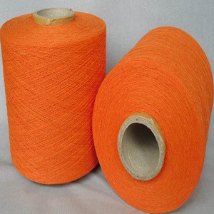high quality regenerated polyester cotton mix yarn